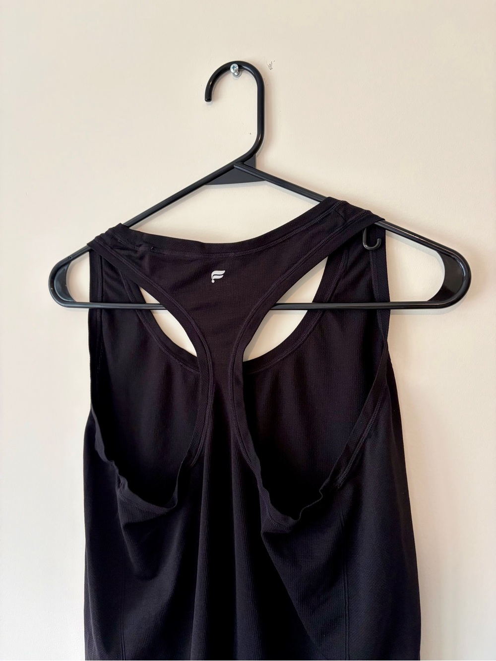 Fabletics Black Racerback Performance Tank - Picture 1 of 3